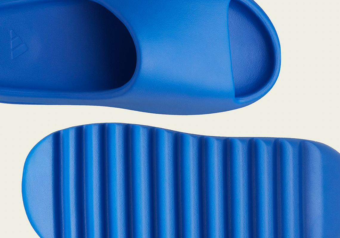 adidas Yeezy Slides Releasing In New "Azure Blue" Colorway