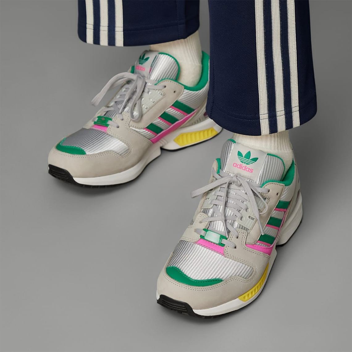 adidas zx8000 grey two court green screaming pink IG3076 4