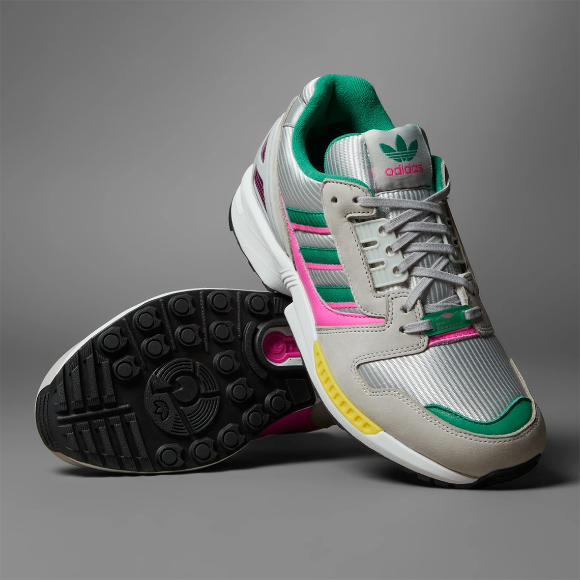 adidas zx8000 grey two court green screaming pink IG3076 8