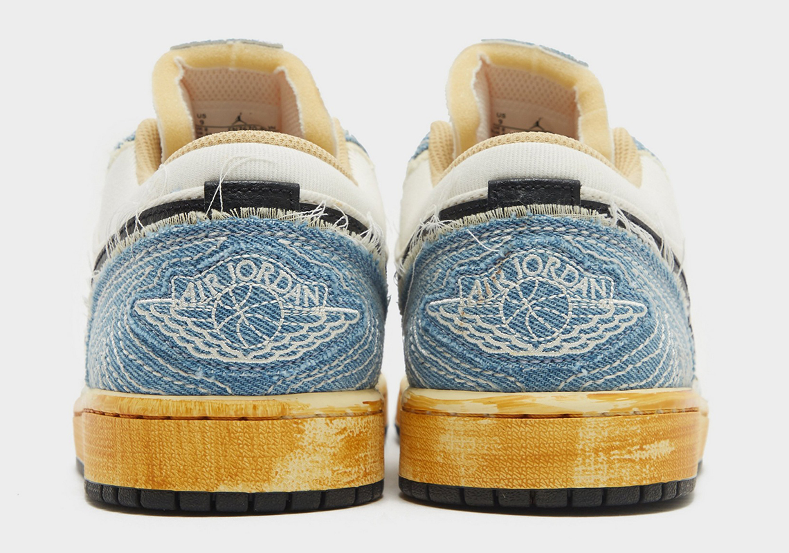 Air Jordan 1 Low Sashiko Denim 1