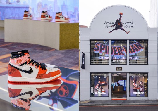 The Spider-Man: Across The Spider-Verse x Air Jordan 1 “Next Chapter” Swings Onto Shelves Tomorrow