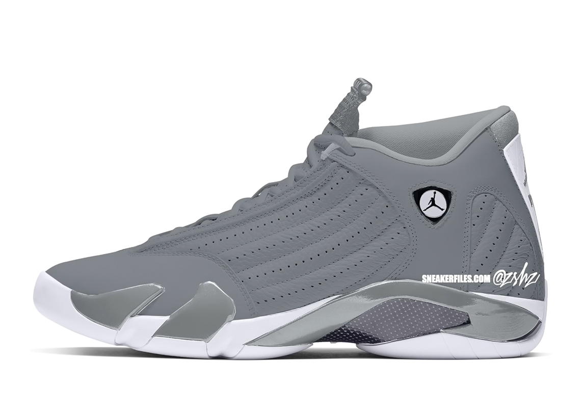 New Jordans 2024 November Teddi Garnette   Air Jordan 14 Flint Grey Stealth White Spring 2024 