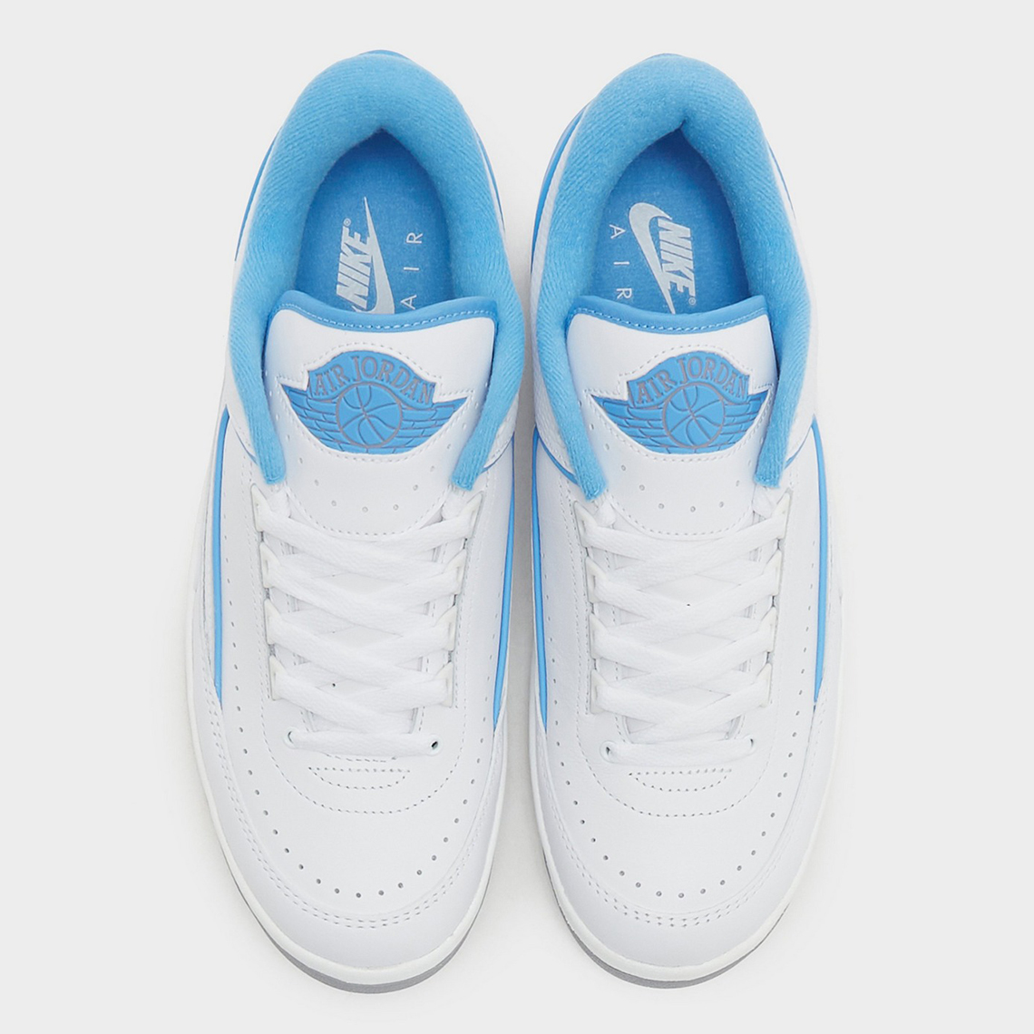 Air Jordan 2 Low Gs White University Blue Fj6869 104 4