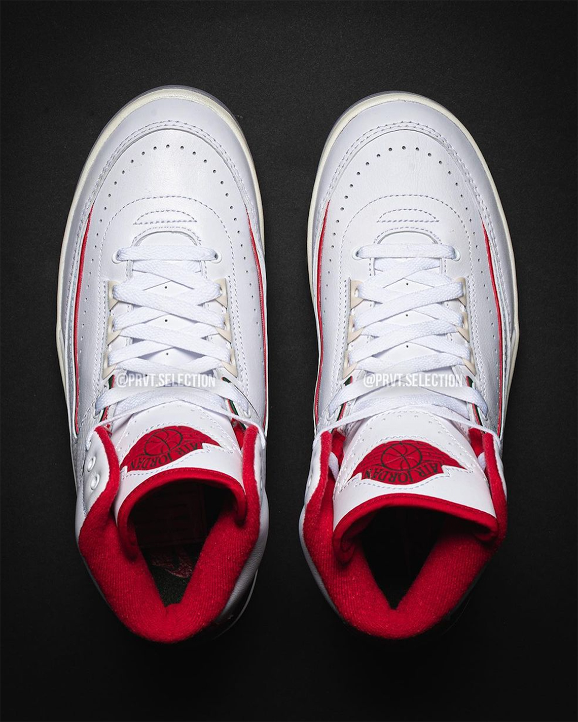 The Air Jordan 2 Retro Outburst Continues With White/Fire Red