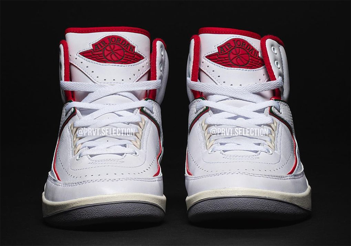 The Air Jordan 2 Retro Outburst Continues With White/Fire Red