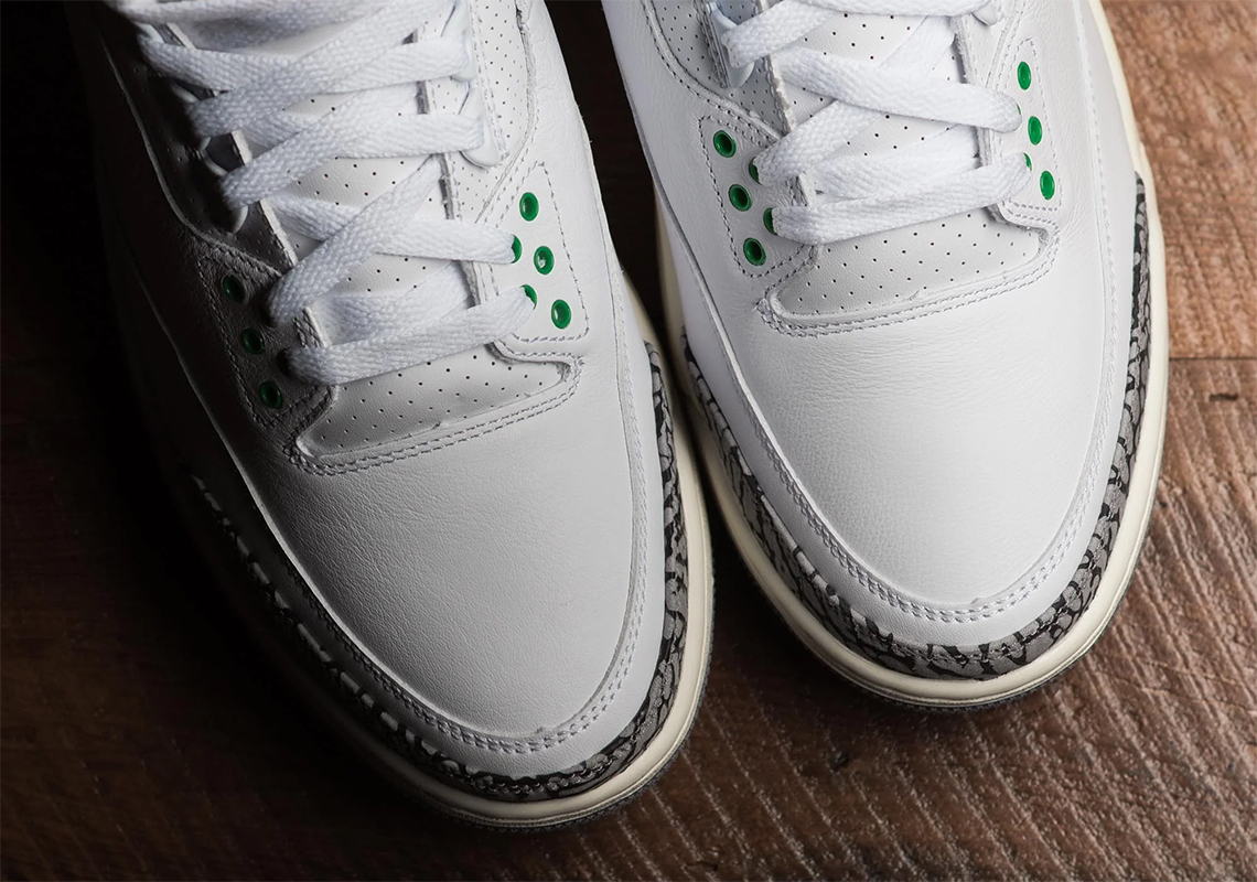 The Air Jordan 3 “Lucky Green”