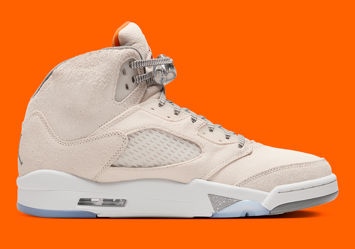 Air Jordan 5 Retro SE Craft (GS) - Light Orewood Brown/Safety Orange - Light Orewood Brown/Safety Orange/Flat Pewter, Size 5Y by Sneaker Politics