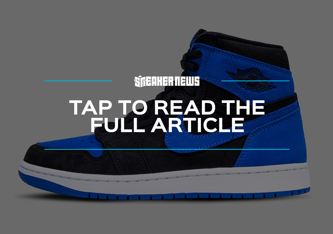 How to Get the Limited-Edition Air Jordan 1 'Royal' on April 1 – Footwear  News