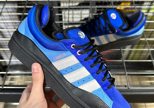 Bad Bunny’s adidas Campus Light Receives A Blue And Black Update