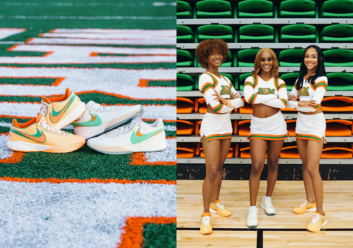 APB Unveils Its First Nike Collaboration With The LeBron 20 "FAMU" Pack