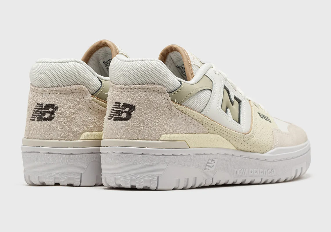 The New Balance 550 Scores With a Trio of Killer Colourways Womens Sea Salt Olive Bbw550sk 3