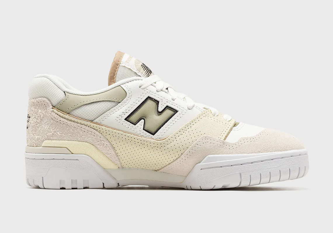 The New Balance 550 Scores With a Trio of Killer Colourways Womens Sea Salt Olive Bbw550sk 5