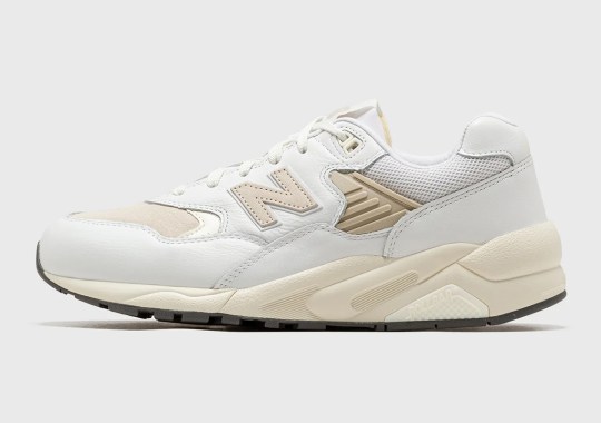 The New Balance 580 Returns In A Clean "White/Tan" Look