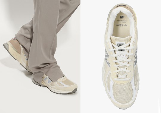 Teddy Santis And Team Dress Up The New Balance 990v4 In Cream And White