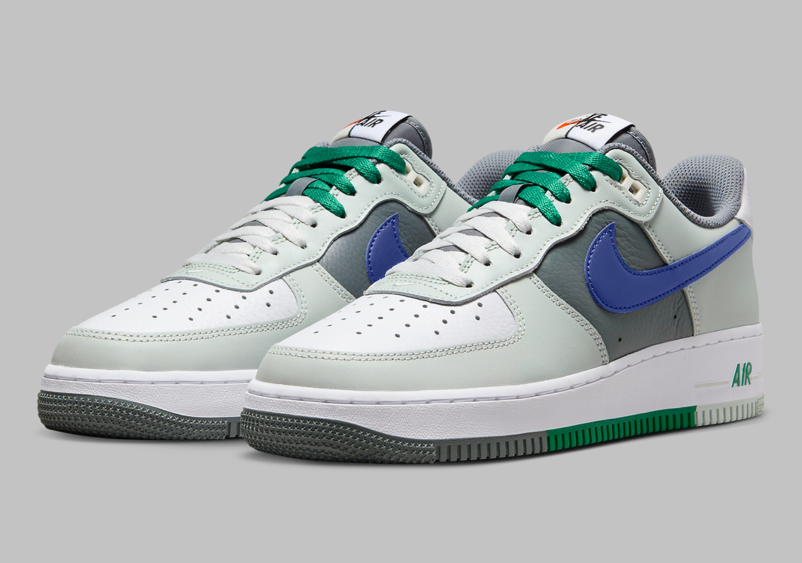 The Nike Air Force 1 Takes A Different Approach To The “Split/Remix” Theme