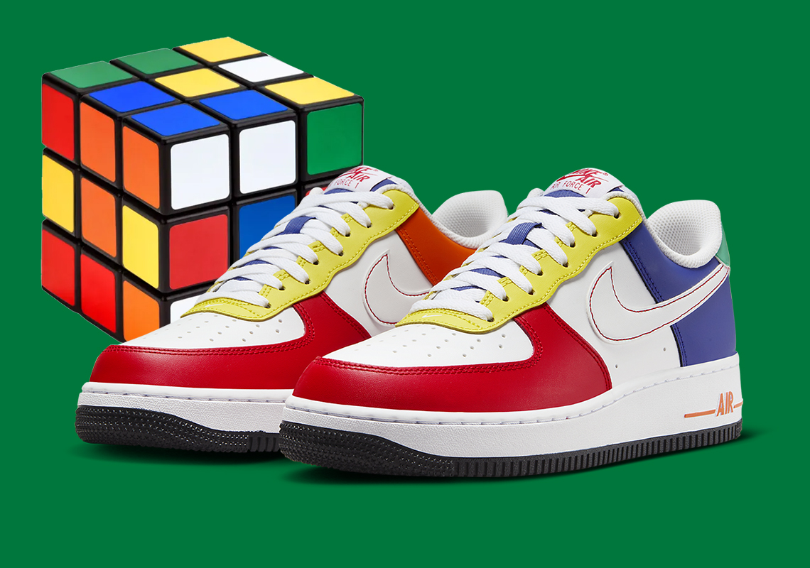 Nike's Solved The Air Force 1 Low "Rubik's Cube"
