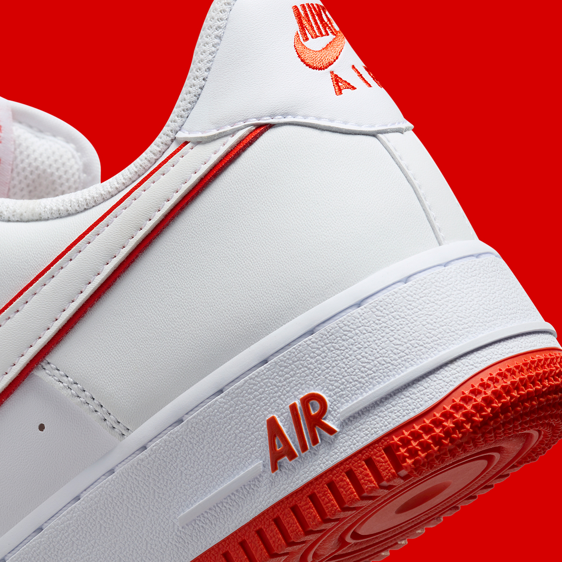 nike air force 1 low white red dv0788 102 7