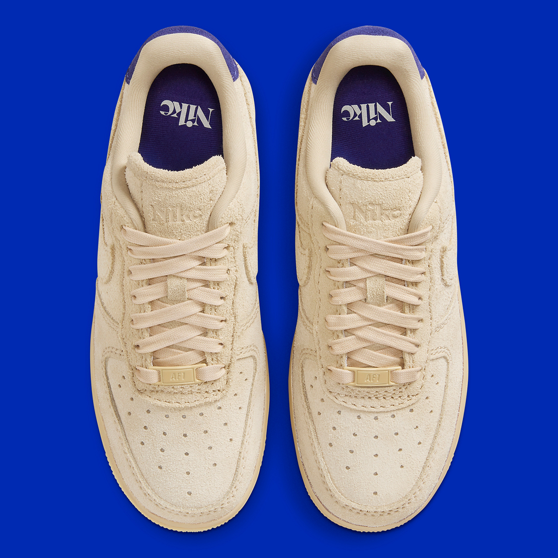 Nike Air Force 1 '07 Lx Sneaker in Grain, Deep Royal Blue, & Polar