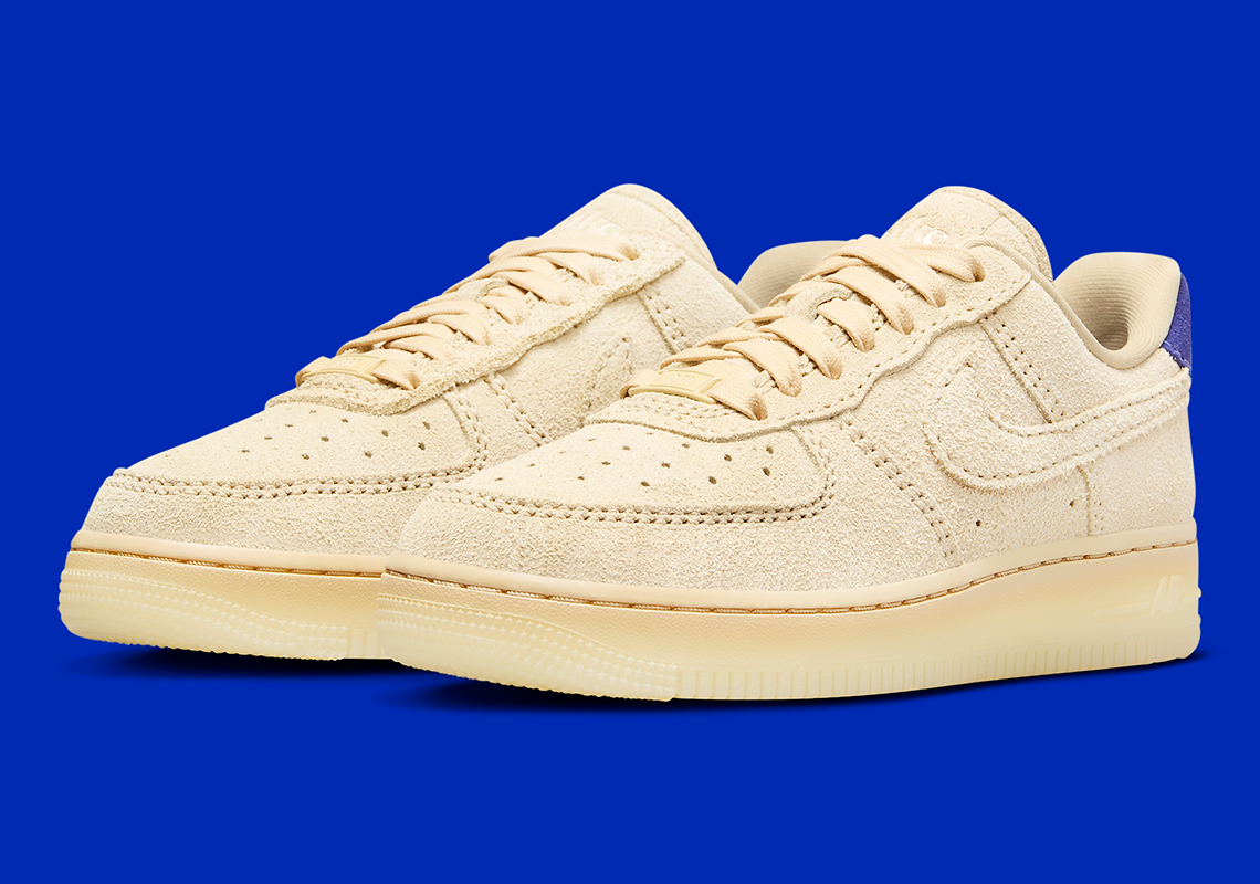 Hairy Suedes Build Out The Upcoming Nike Air Force 1 Low "Grain"
