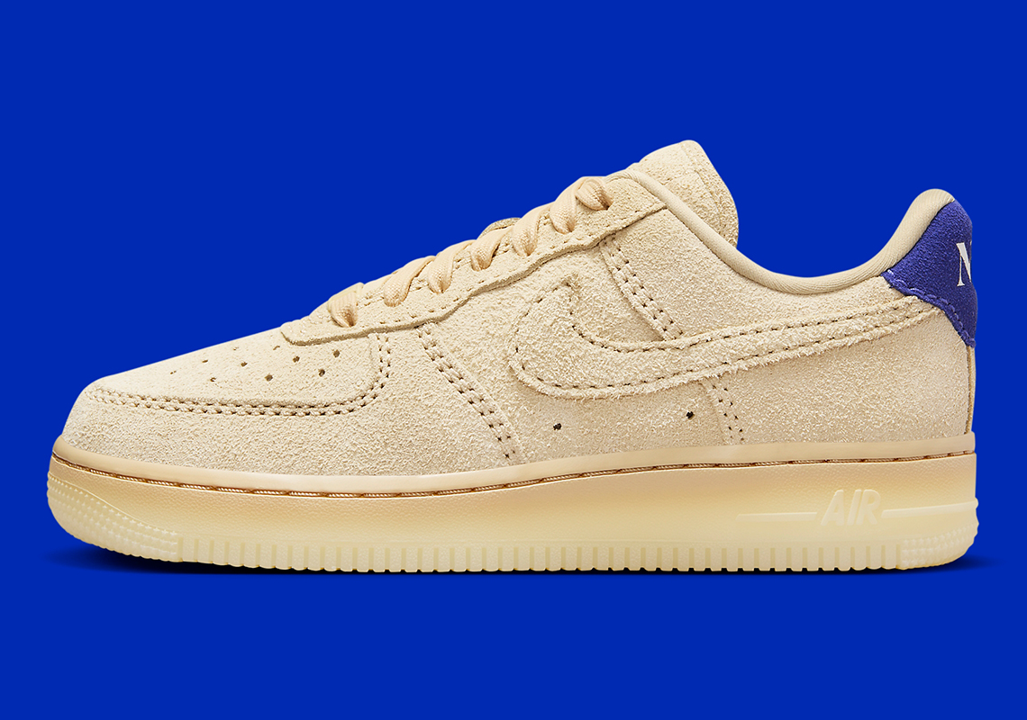 Nike Air Force 1 '07 Lx Sneaker in Grain, Deep Royal Blue, & Polar