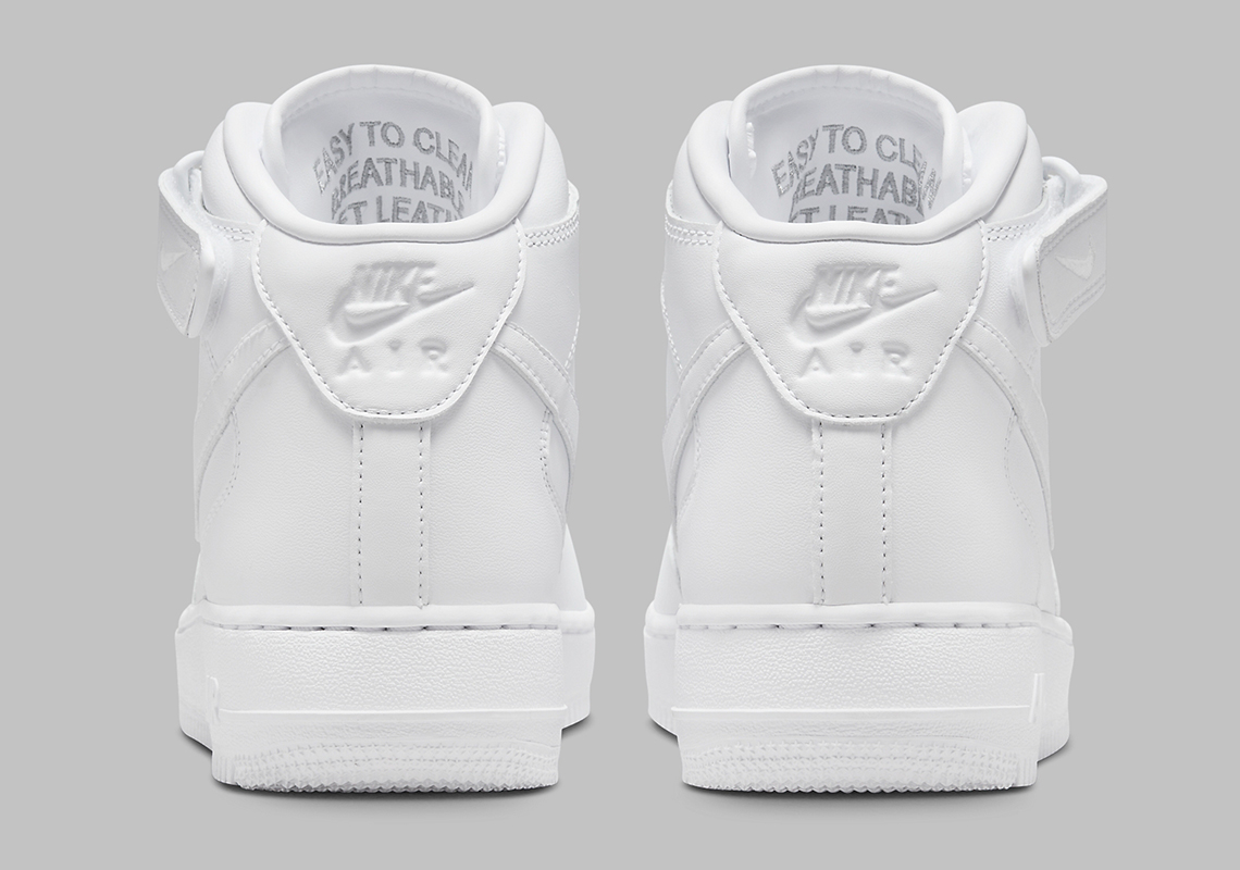 Nike Air Force 1 Mid White Fresh Dz2525 100 3