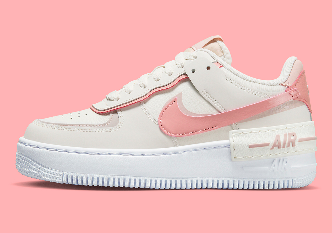 Air force 1 shop shadow grey and pink