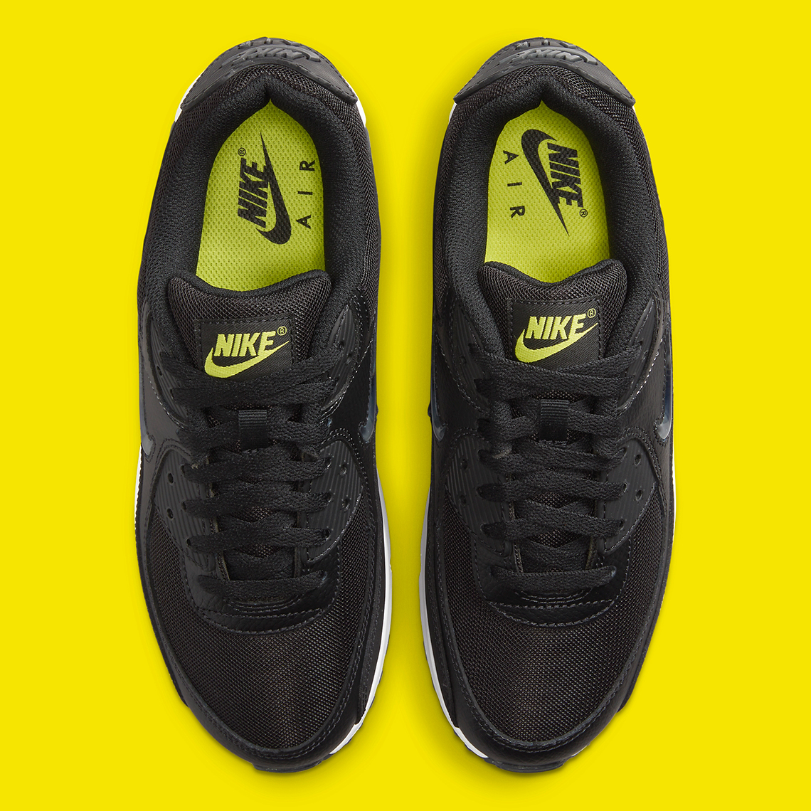 Nike Air Max 90 Jewel Black Yellow Fn8005 002 6