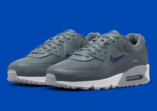 The Nike Air Max 90 Adds Jewel Swooshes And A Greyscale Makeover