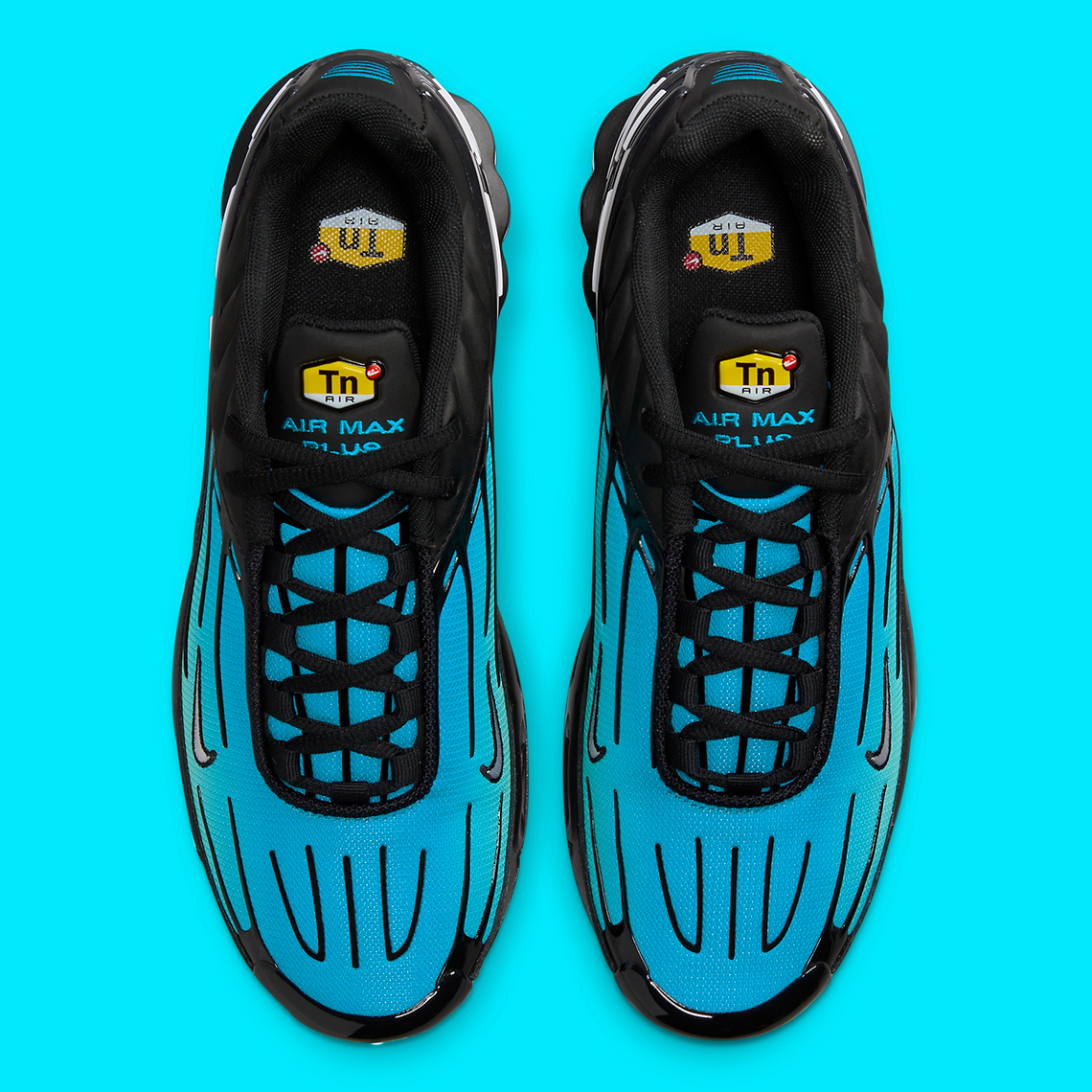Nike Air Max Plus 3 Black Aqua Fq2417 001 4