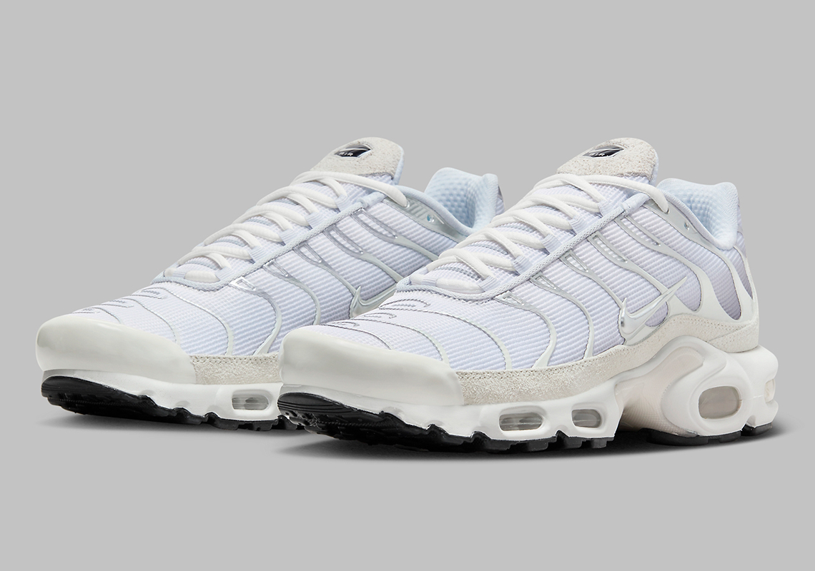 Chrome-Tipped TPU And Suede Overlays Brighten The Nike Air Max Plus