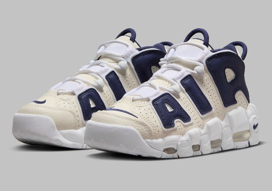 Nike Applies A “Coconut Milk” And “Midnight Navy” Look To The Air More Uptempo