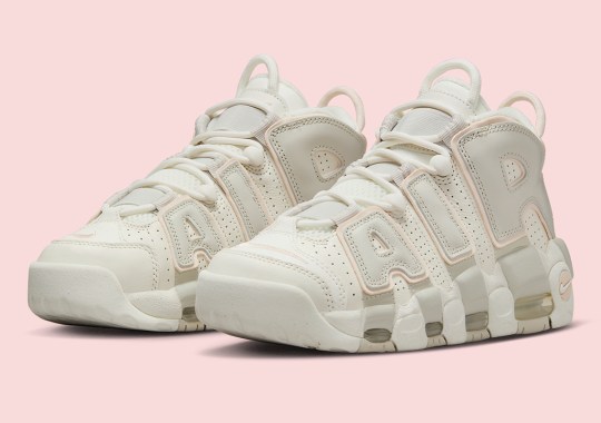 Sail And Guava Brush Up On The Nike Air More Uptempo