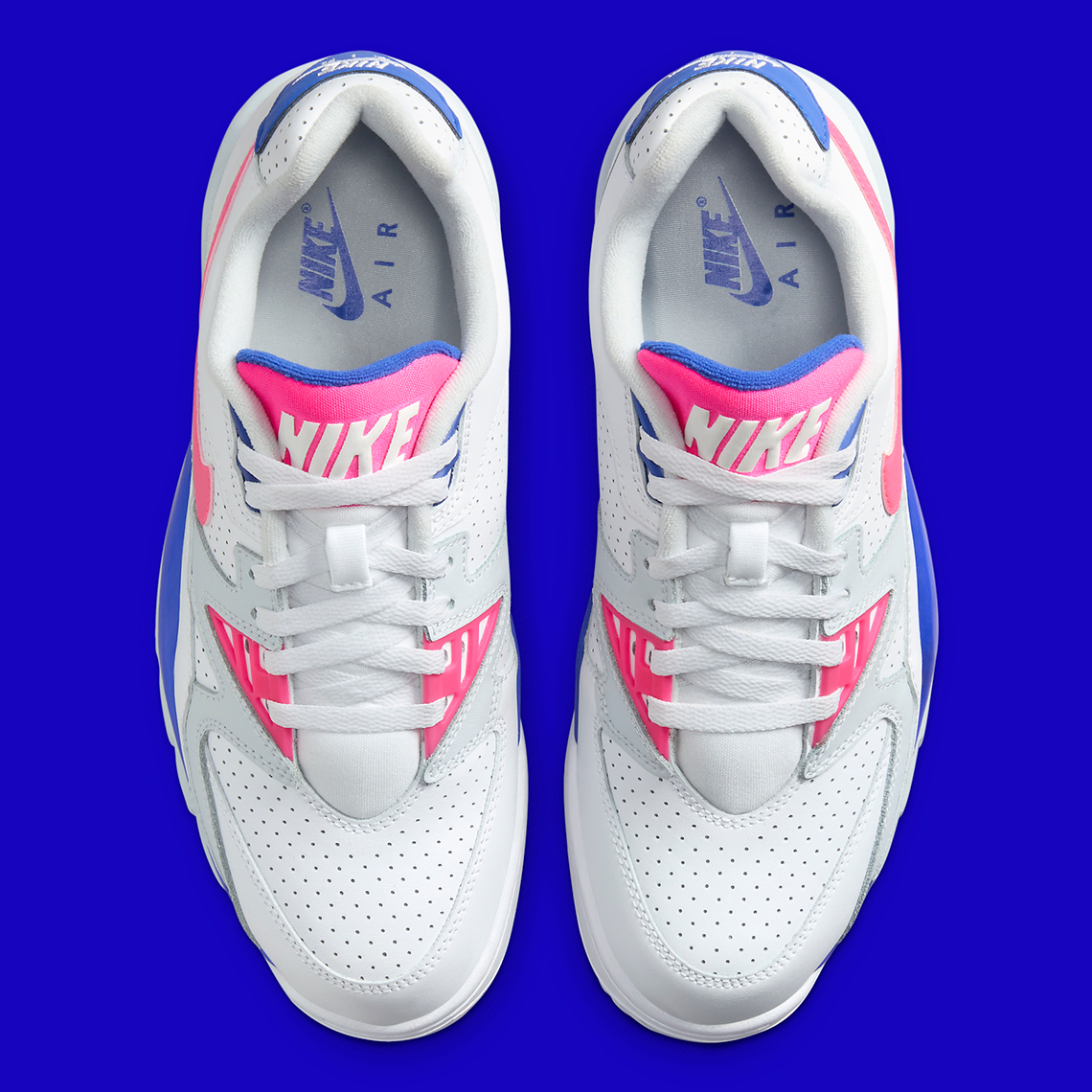 nike Patch cross trainer low white concord pink fn6887 100 7