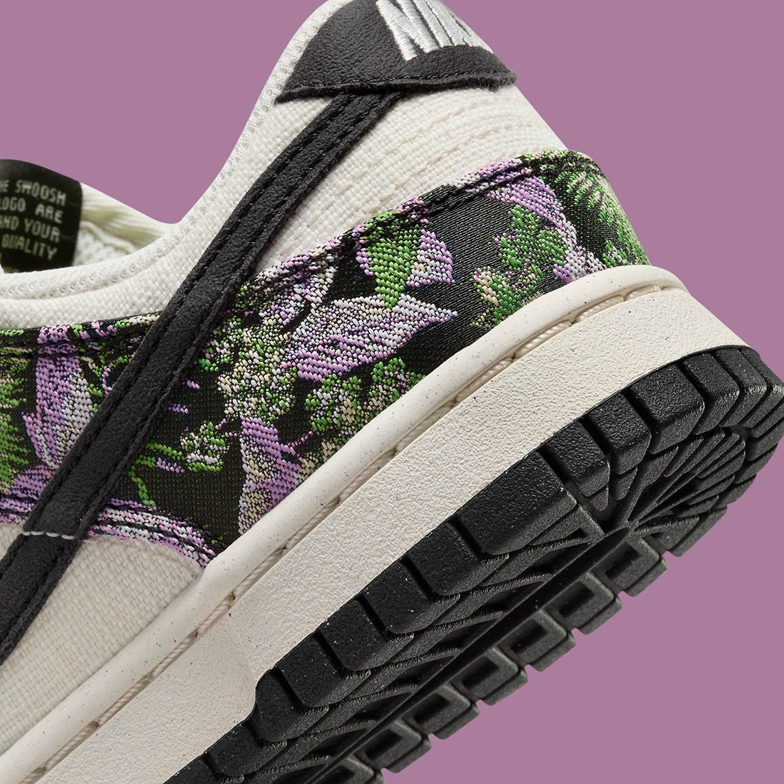 Nike Dunk Low Next Nature Floral Tapestry 1