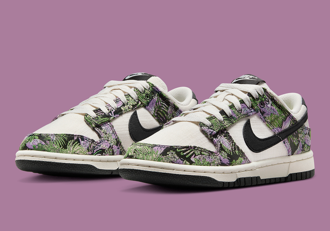 Nike Dunk Low Next Nature Floral Tapestry 3