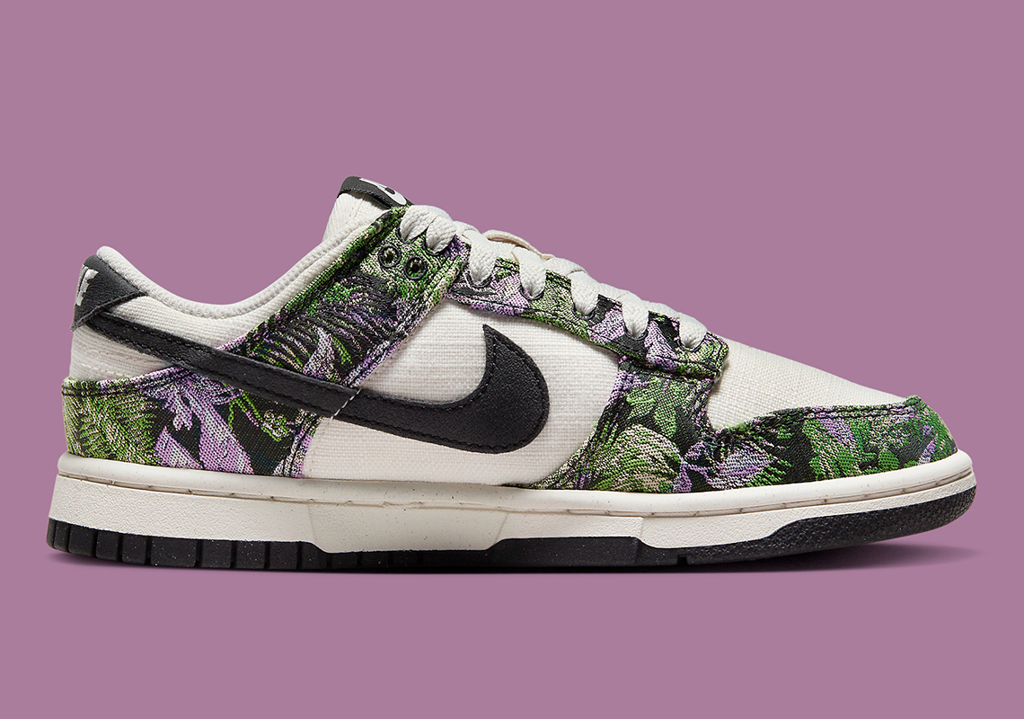 Nike Dunk Low Next Nature Floral Tapestry 4