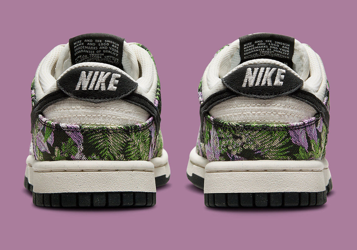 Nike Dunk Low Next Nature Floral Tapestry 6