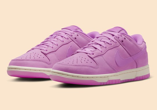 The Nike Dunk Low Gets Ready For Summer With A Bright Pink Colorway