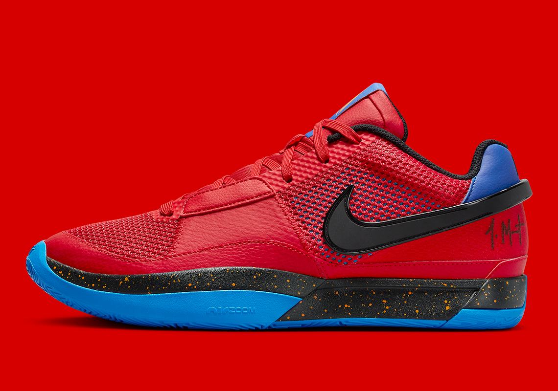 Nike Ja 1 Red Blue Dr8785 401 Release Date 8