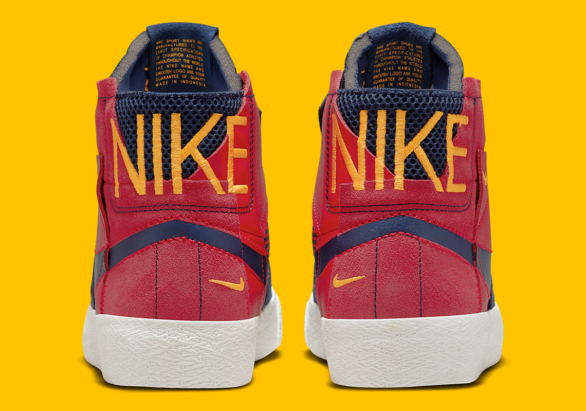 nike sb blazer mid navy red yellow fd5113 600 1