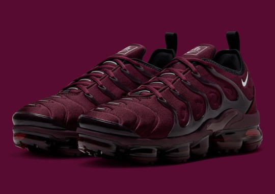 The Nike Vapormax Plus “Burgundy” Is Akin To A Fine Wine