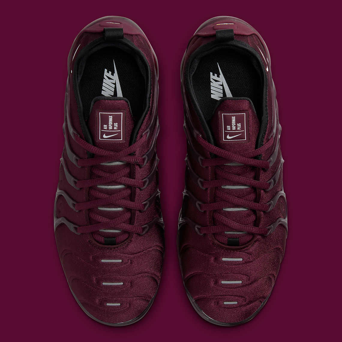 vapormax plus burgundy velvet