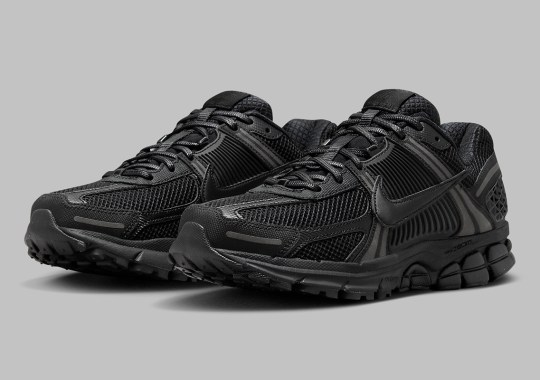 The Nike Zoom Vomero 5 Adds A True “Triple Black” Colorway To Its Catalog