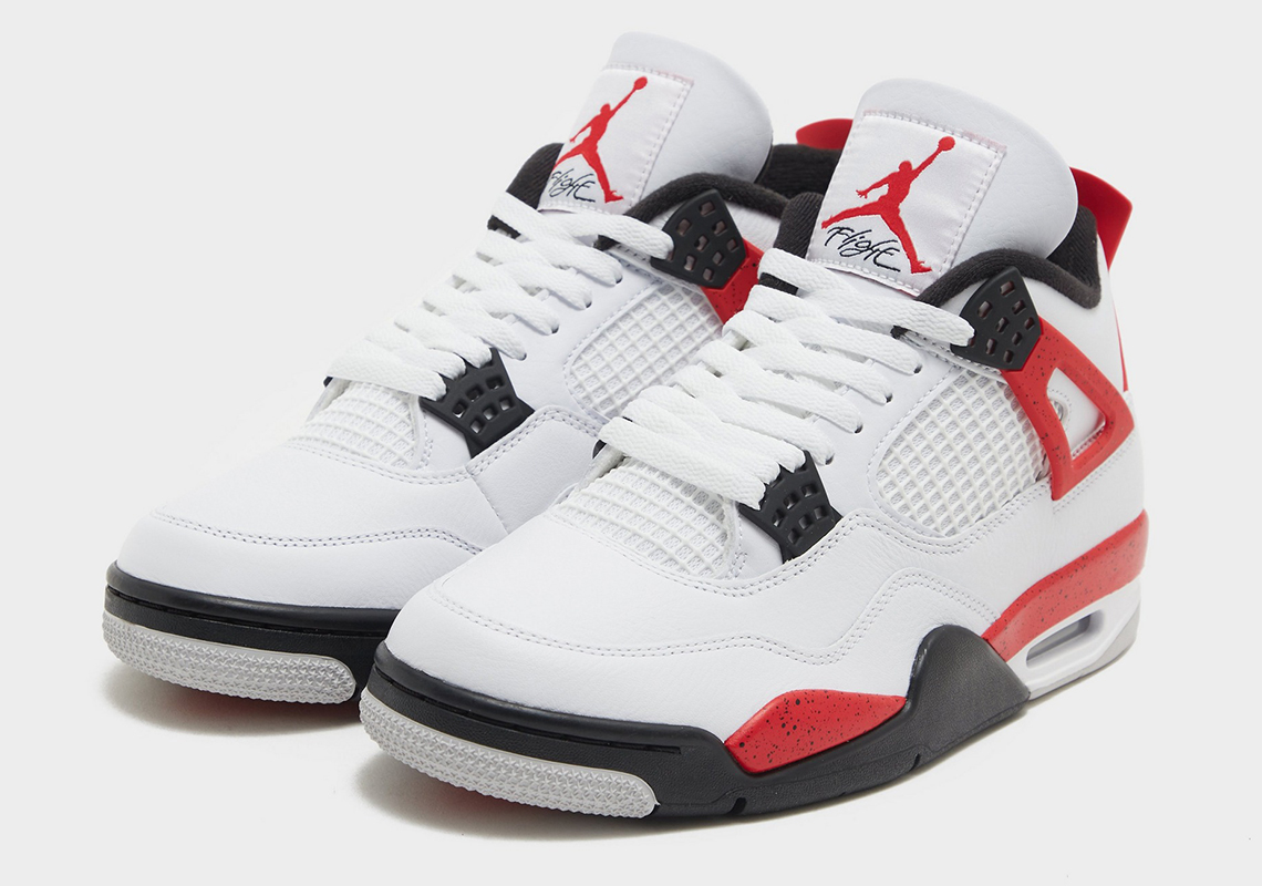 The Air Jordan 4 "Red Cement" Releases In Full Family Sizes This September