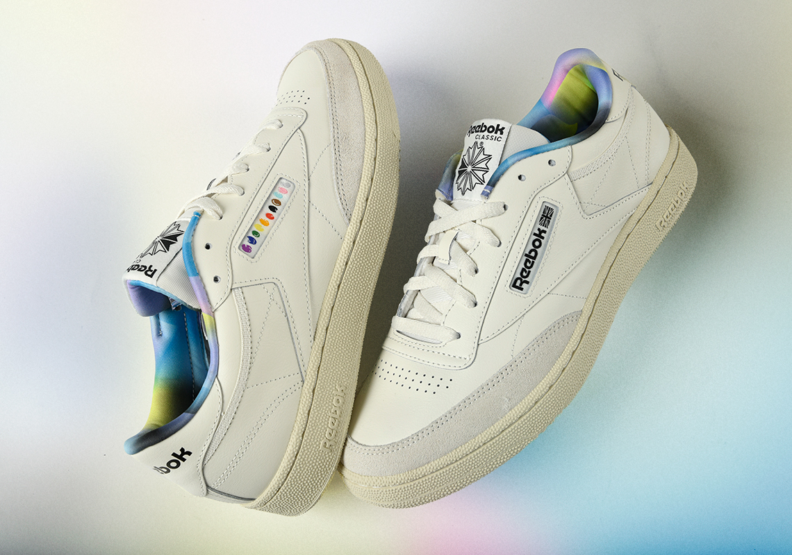 Reebok club c on sale pride