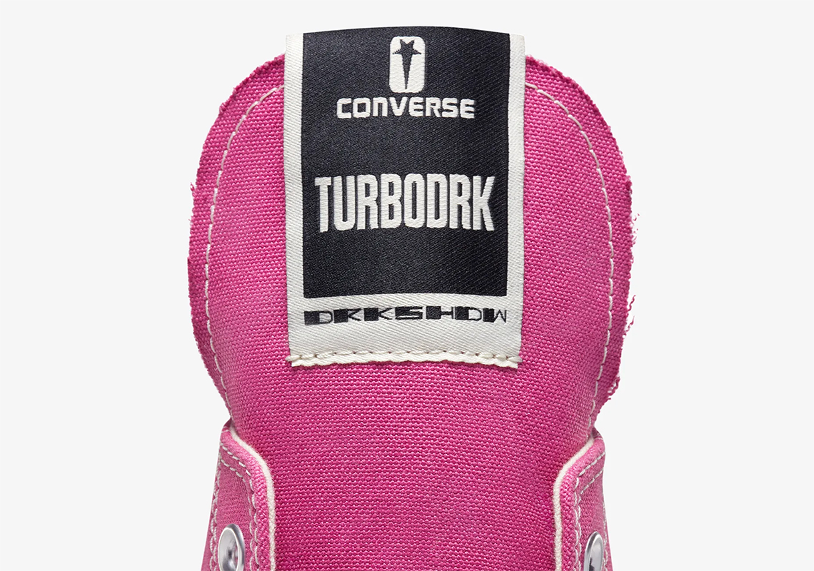 Rick Owens Converse Drkshdw Turbodrk Hot Pink A05685c 4