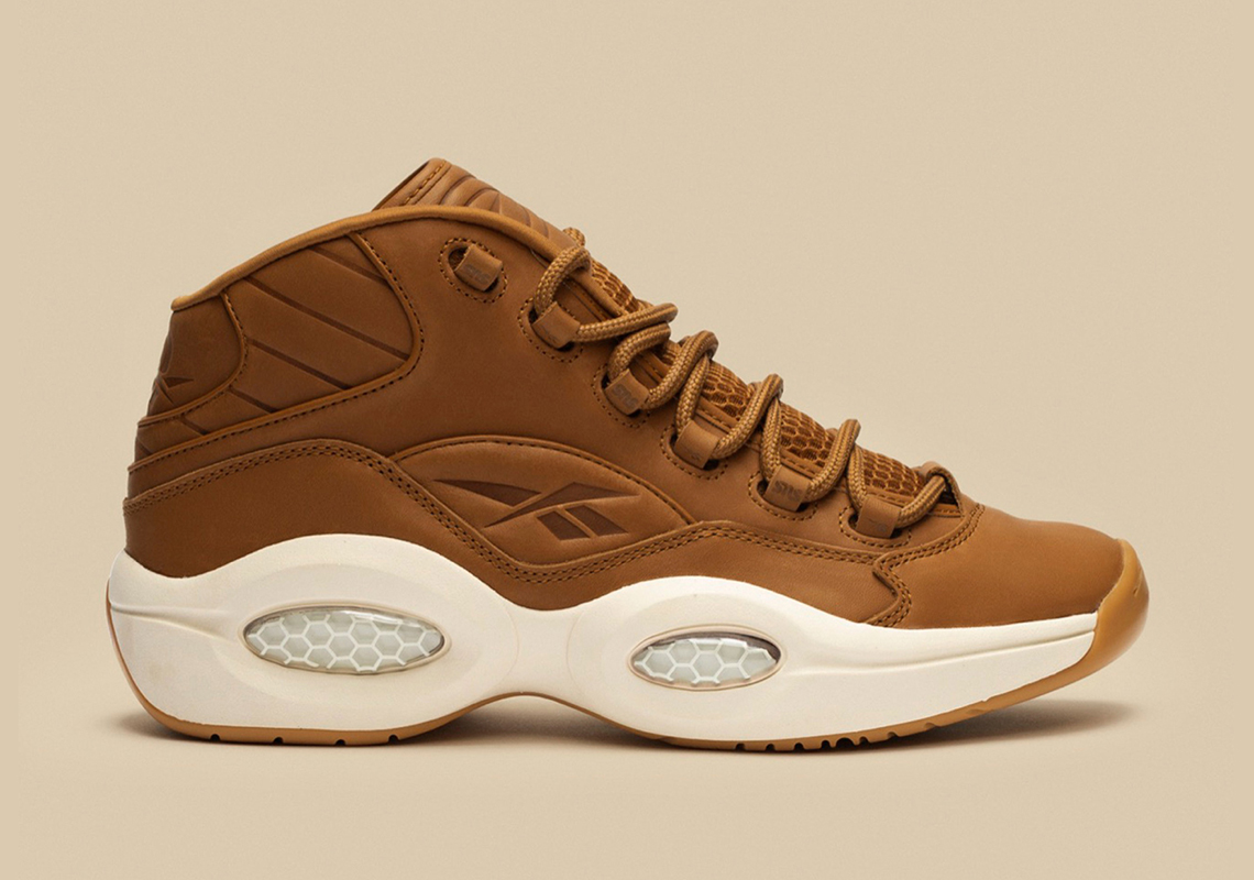 SNS x Reebok Question Mid Brown HP6851