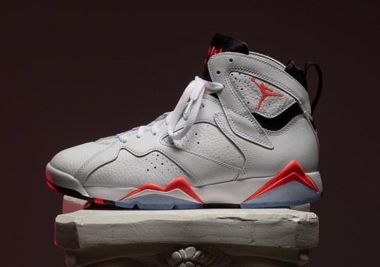 Detailed Look At The Air Jordan 7 “White/Infrared”
