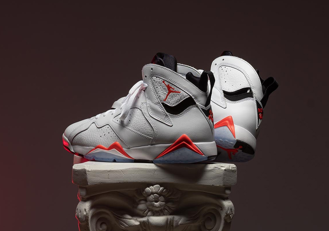 Air Jordan 7 White Infrared CU9307-160 | SneakerNews.com