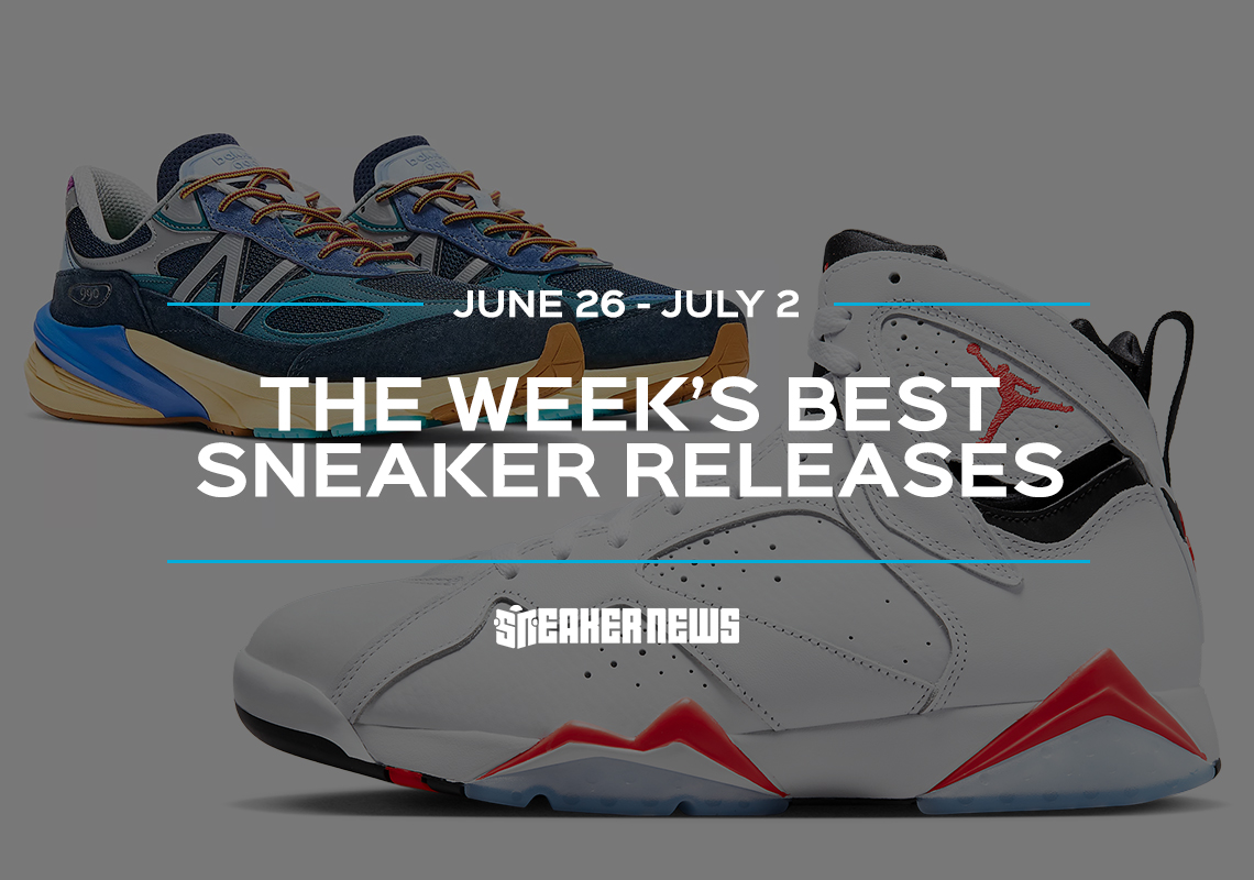The Action Bronson x New Balance 990v6 "Lapis Lazuli" And AJ7 "White/Infrared" Headline This Week's Releases
